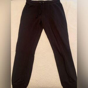 Black sweat pants size medium from George